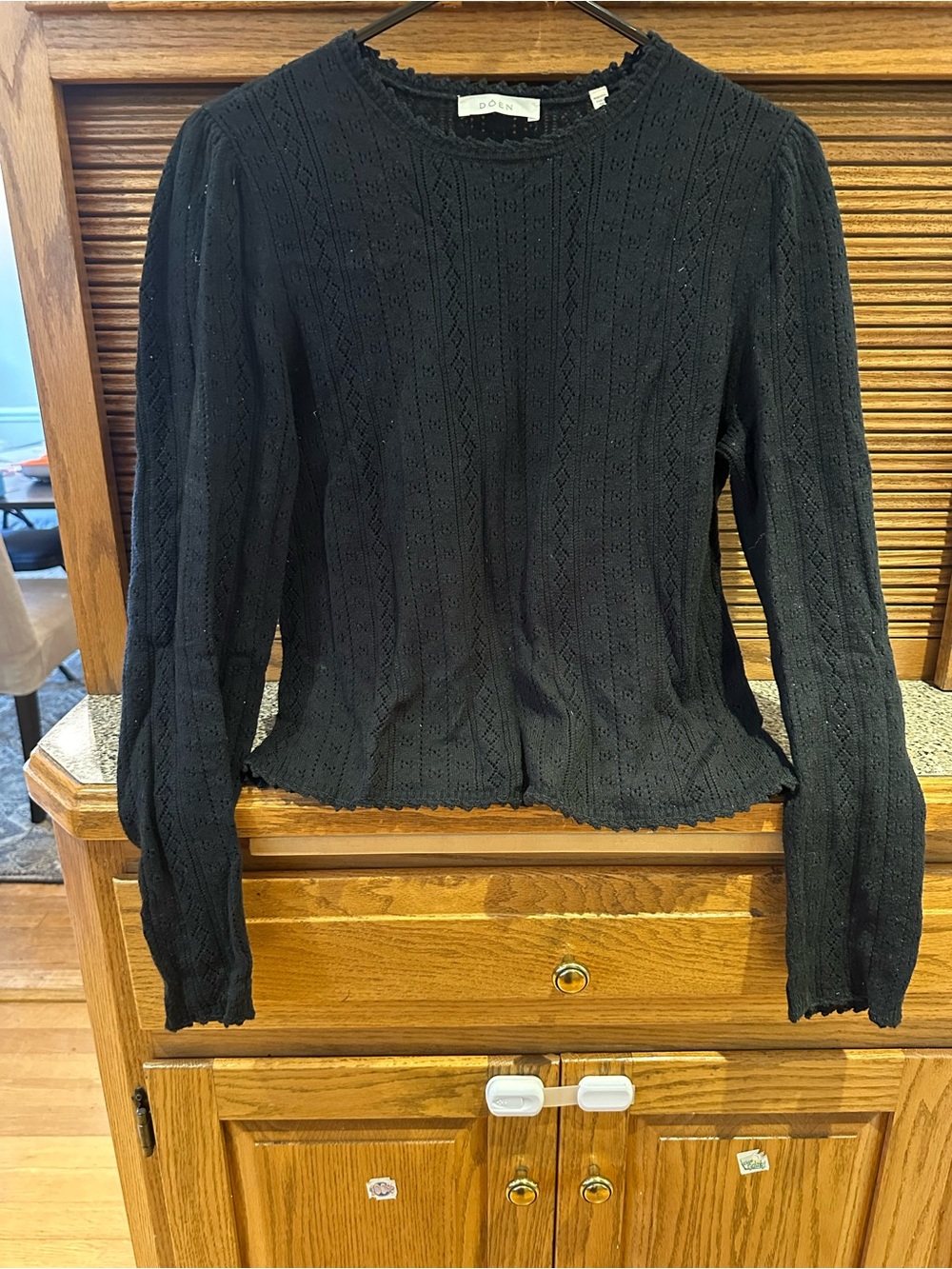 Doen Pointelle Sweater